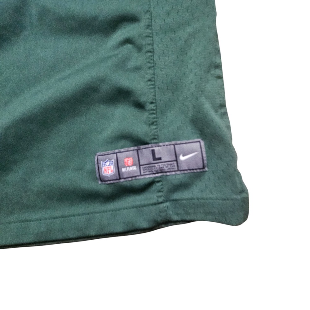 Nike Green Jersey with V-neck and Short Sleeves - Picture 5 of 10